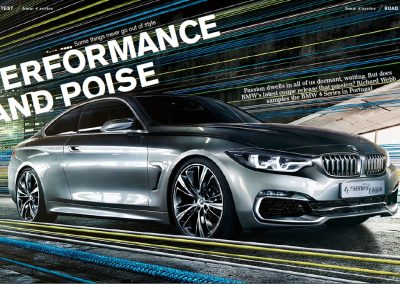 BMW wanted to ensure their new 4-Series Coupe had the most credible content to help launch their freshly re-configured line-up
